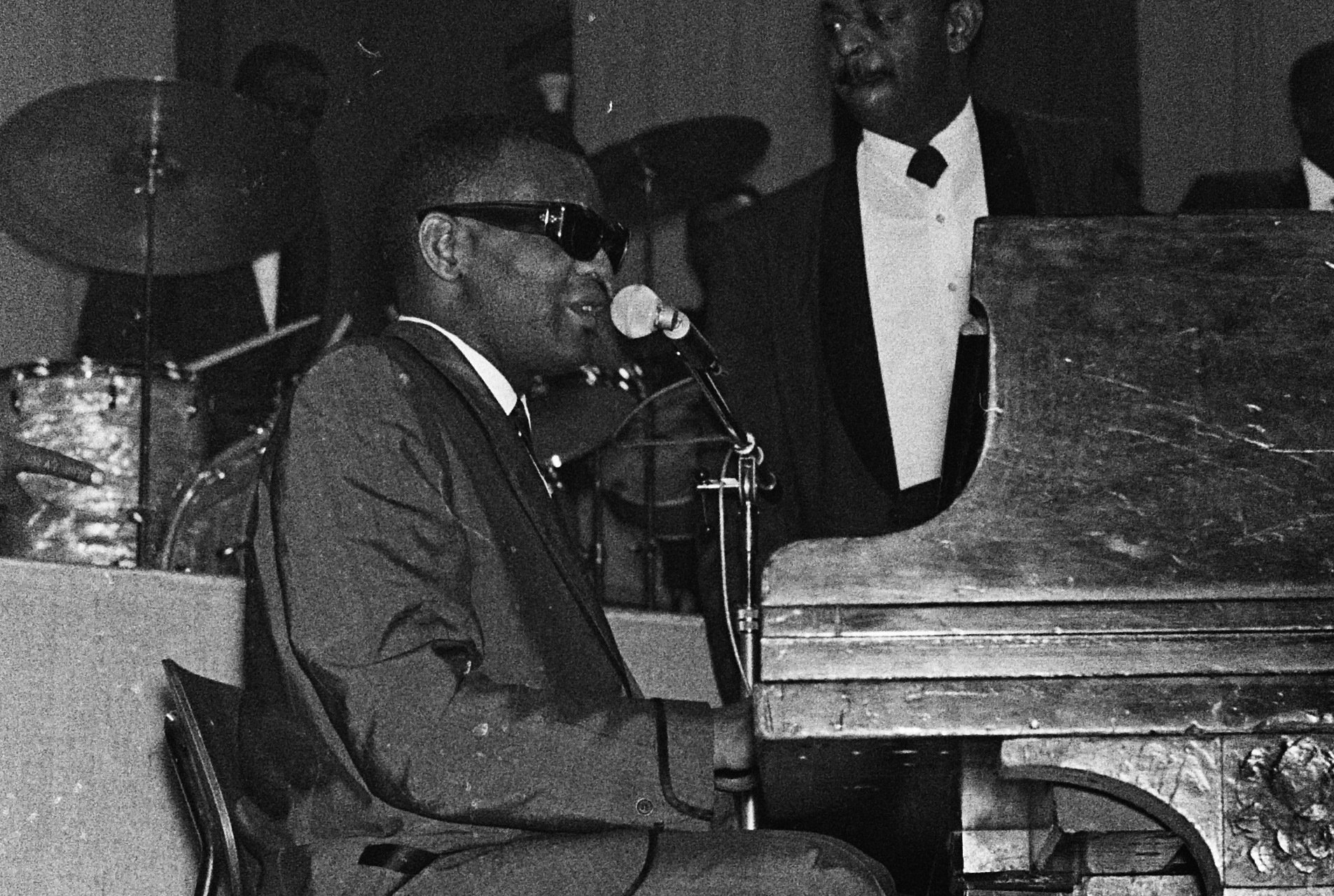 Ray Charles performing in 1963